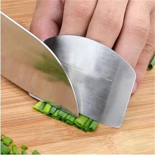Stainless Steel Finger Guard – Adjustable Kitchen Protector