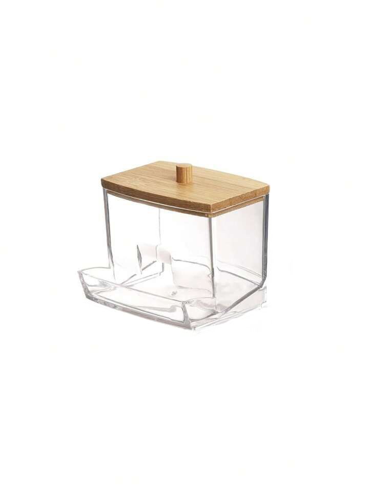 Cosmetic Storage Containers Set – Cotton & Q-tip Holders